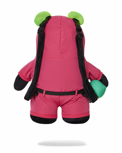 SQUID GAME COLLAB PINK SOLDIERS BEAR BACKPACK | Sprayground US