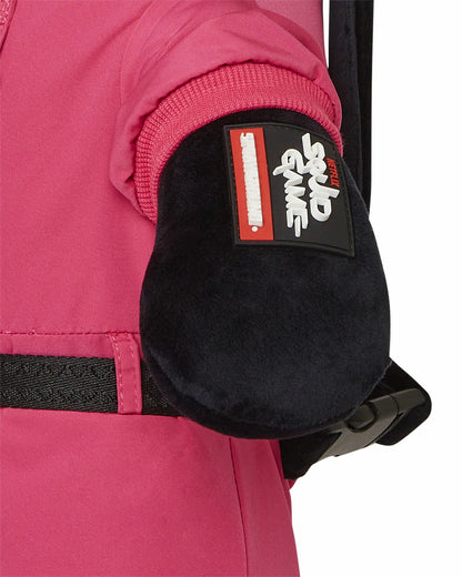 SQUID GAME COLLAB PINK SOLDIERS BEAR BACKPACK | Sprayground US