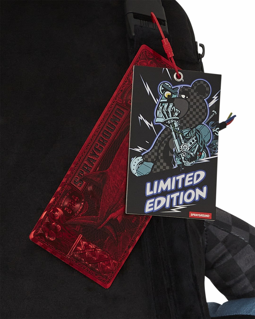 CYBORG ROBOANDROID TERMINATOR MONEYBEAR BACKPACK | Sprayground Discount