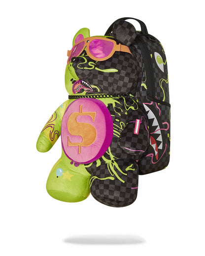 SLIME DIME MONEYBEAR TEDDYBEAR ON BACKPACK | Sprayground Online