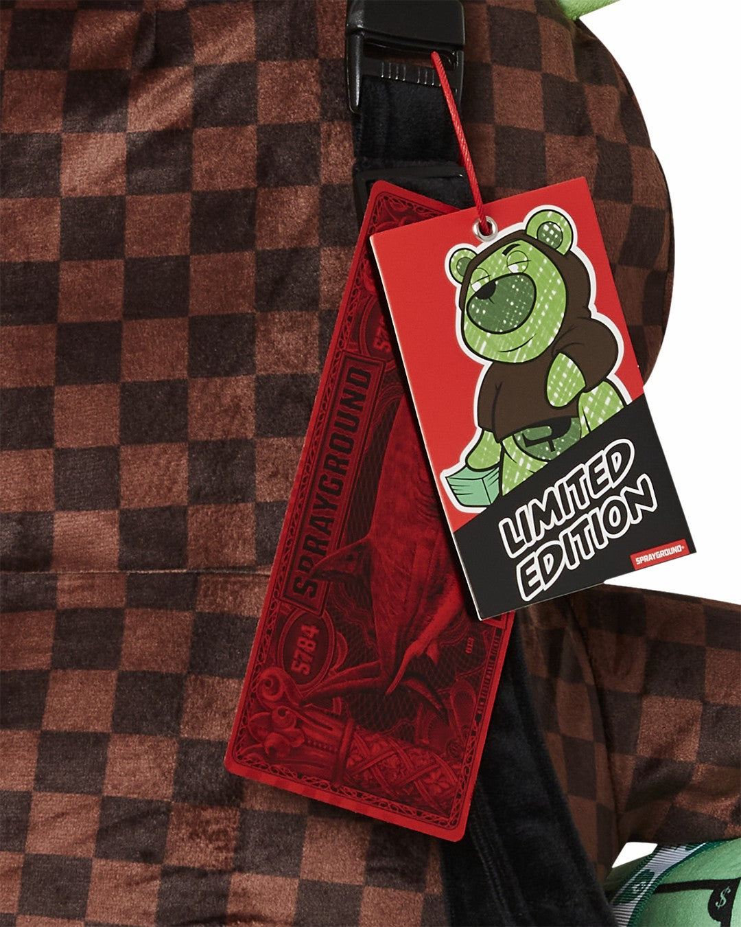 SHARKS IN PARIS FADE AWAY HOODIE MONEYBEAR TEDDYBEAR BACKPACK | Sprayground sale