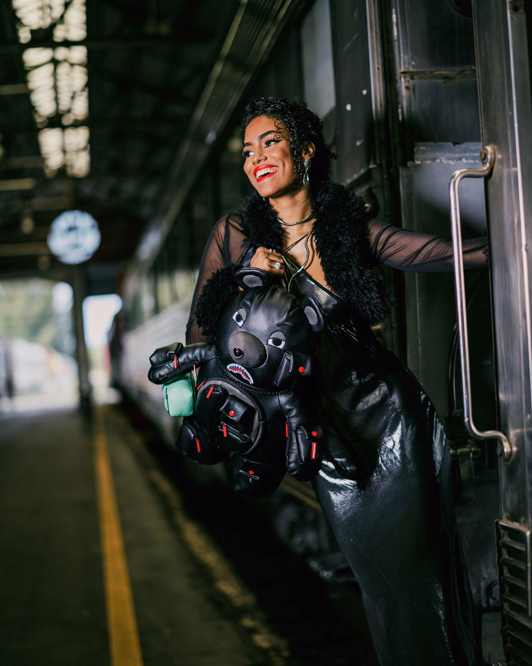 AIRFREIGHT MONEYBEAR TEDDYBEAR BACKPACK | Sprayground Clearance