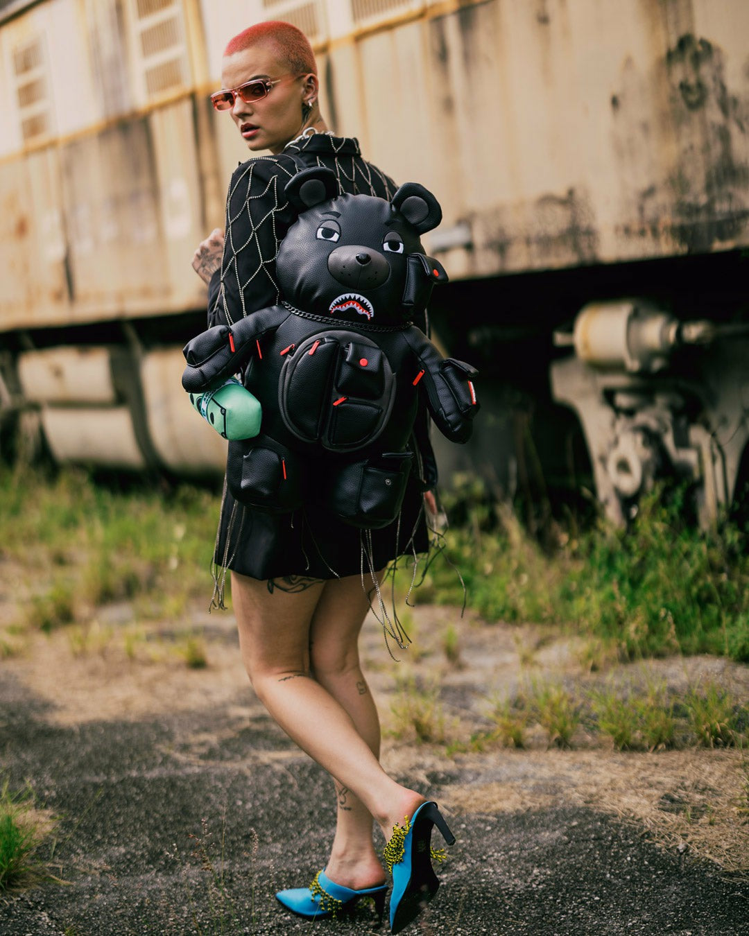 AIRFREIGHT MONEYBEAR TEDDYBEAR BACKPACK | Sprayground Clearance