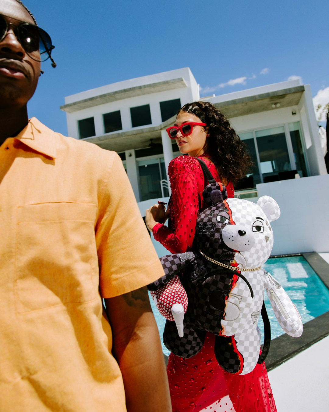 RING OF FIRE MONEYBEAR TEDDYBEAR BACKPACK | Sprayground Near Me