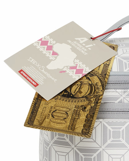 A.I.8 AFRICAN INTELLIGENCE BOOKED & BUSY COSMETIC CASE | Sprayground sale