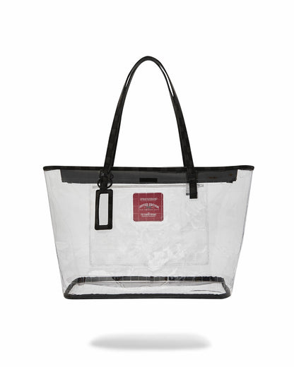 FULLY CLEAR SHARKS IN PARIS TOTE | Sprayground for sale