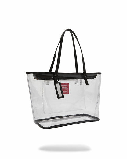 FULLY CLEAR SHARKS IN PARIS TOTE | Sprayground for sale
