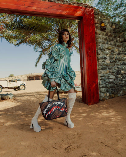 SHARKS IN PARIS NIGHT DRIFT TOTE | Sprayground US