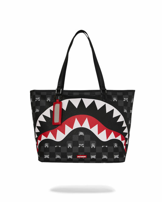 SHARK MOB HIDEOUT TOTE | Sprayground Clearance