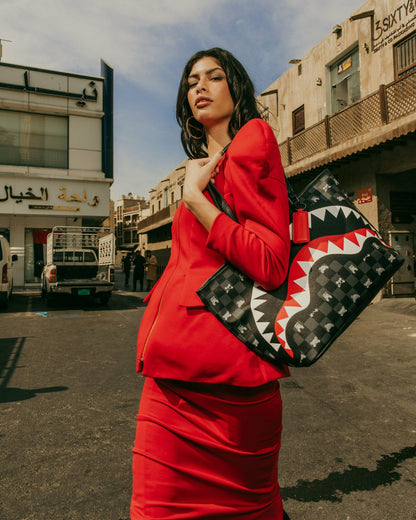 SHARK MOB HIDEOUT TOTE | Sprayground Clearance