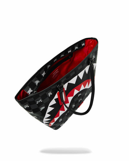 SHARK MOB HIDEOUT TOTE | Sprayground Clearance