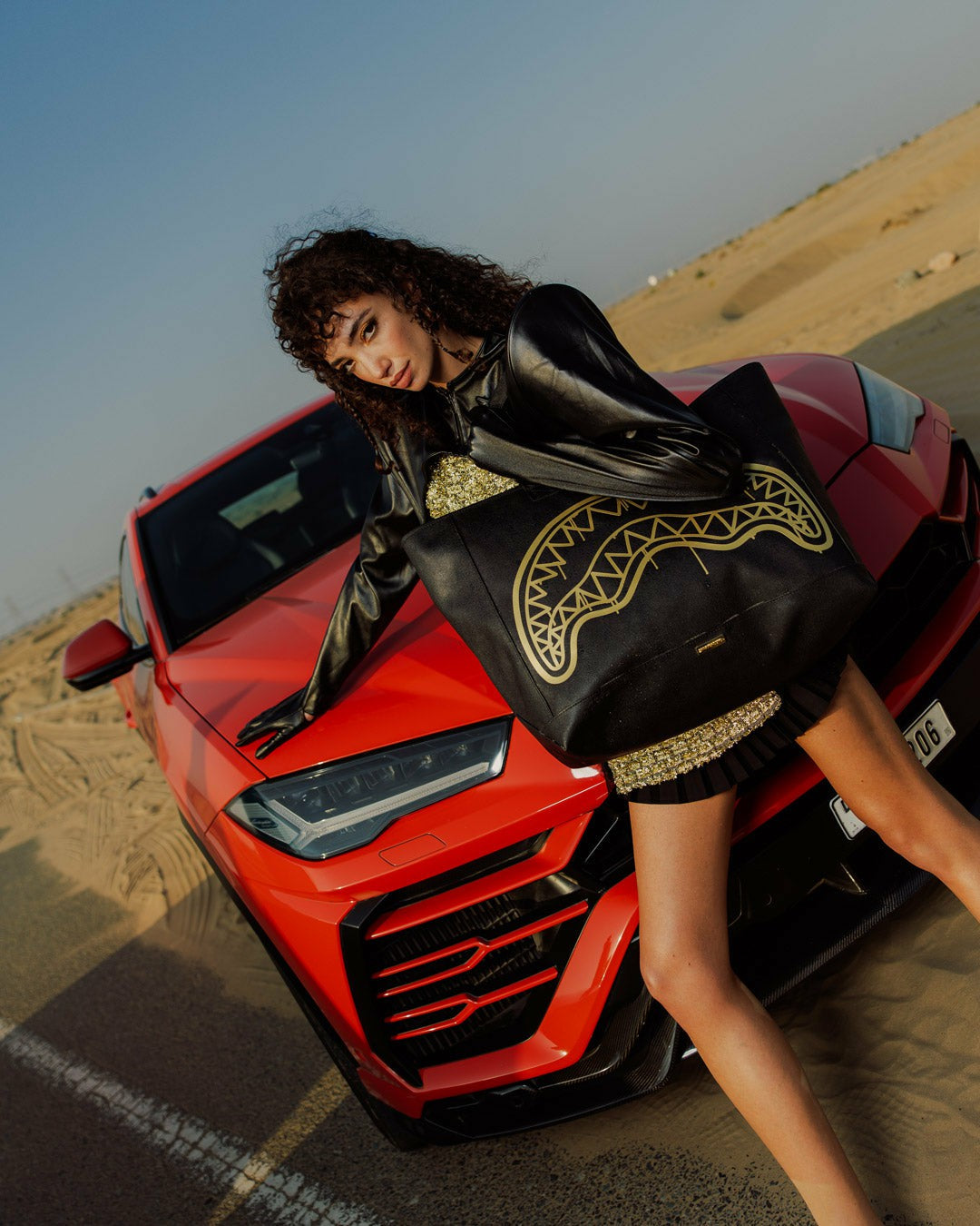 GOLD FANG BEACH TOTE | Sprayground Discount