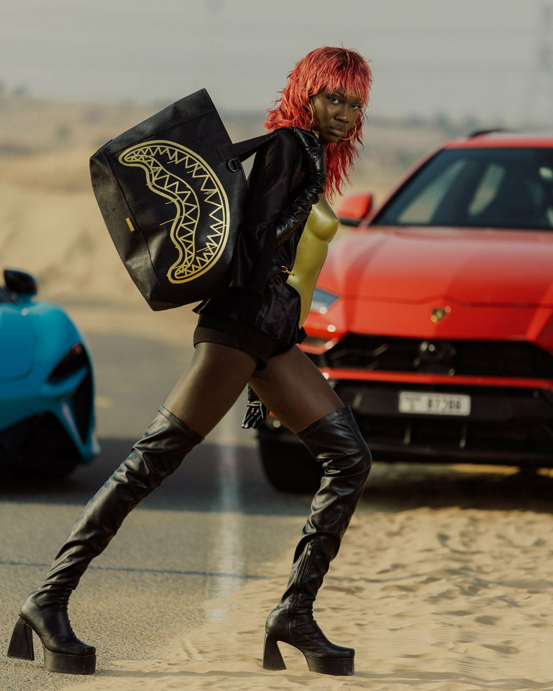 GOLD FANG BEACH TOTE | Sprayground Discount