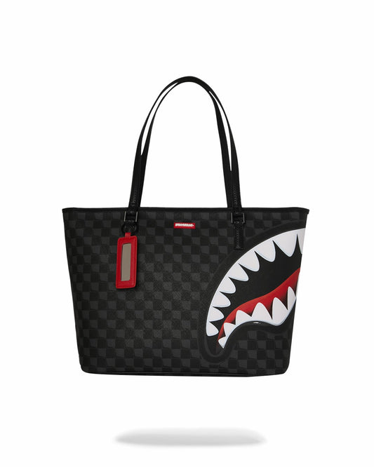 SHARKS IN PARIS HYPER PUFF TOTE | Sprayground for sale