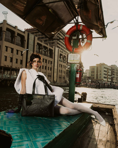 GOLD BRICK DRIP TORTUGA TOTE | Sprayground Clearance