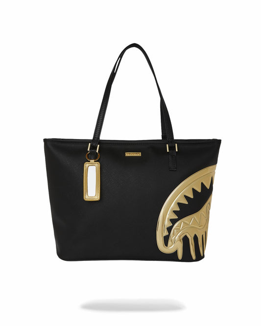 GOLDHEART SHARK DRIP TOTE | Sprayground sale