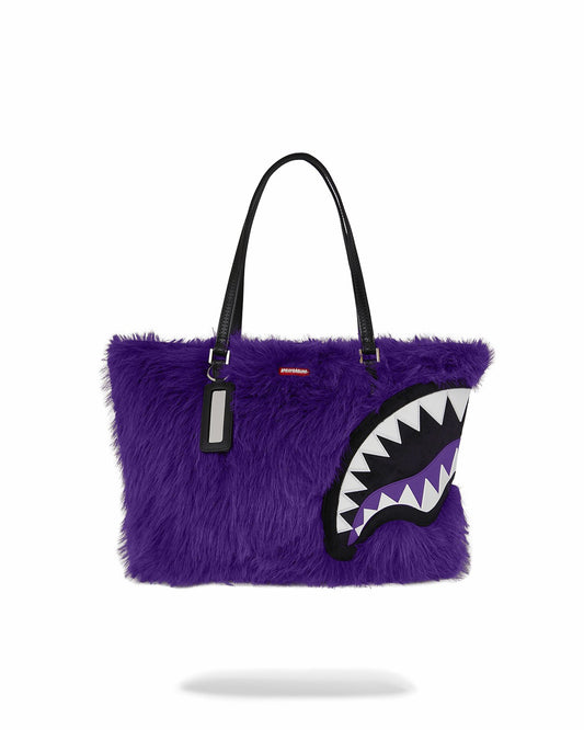FURZILLA SHARK (PURP) TOTE | Sprayground US
