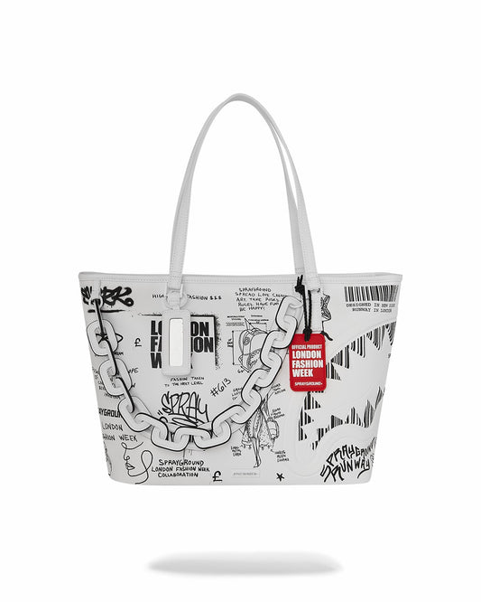 LONDON FASHION WEEK DESIGNER DREAMS TOTE | Sprayground sale