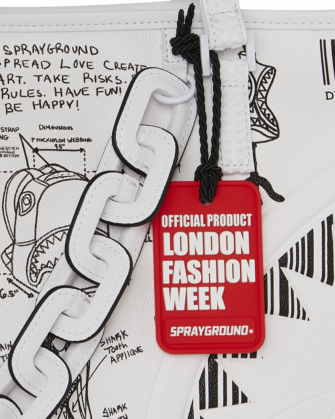 LONDON FASHION WEEK DESIGNER DREAMS TOTE | Sprayground sale