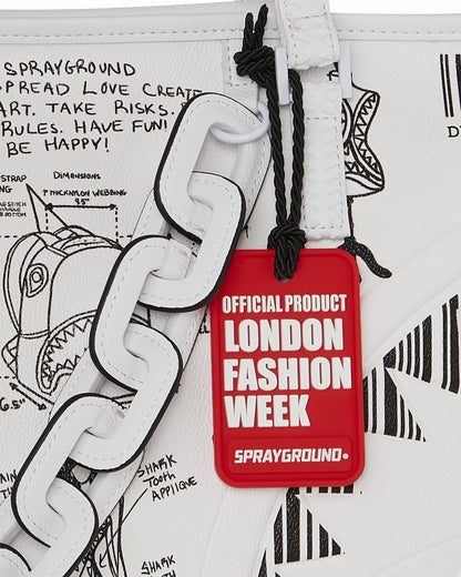 LONDON FASHION WEEK DESIGNER DREAMS TOTE | Sprayground sale