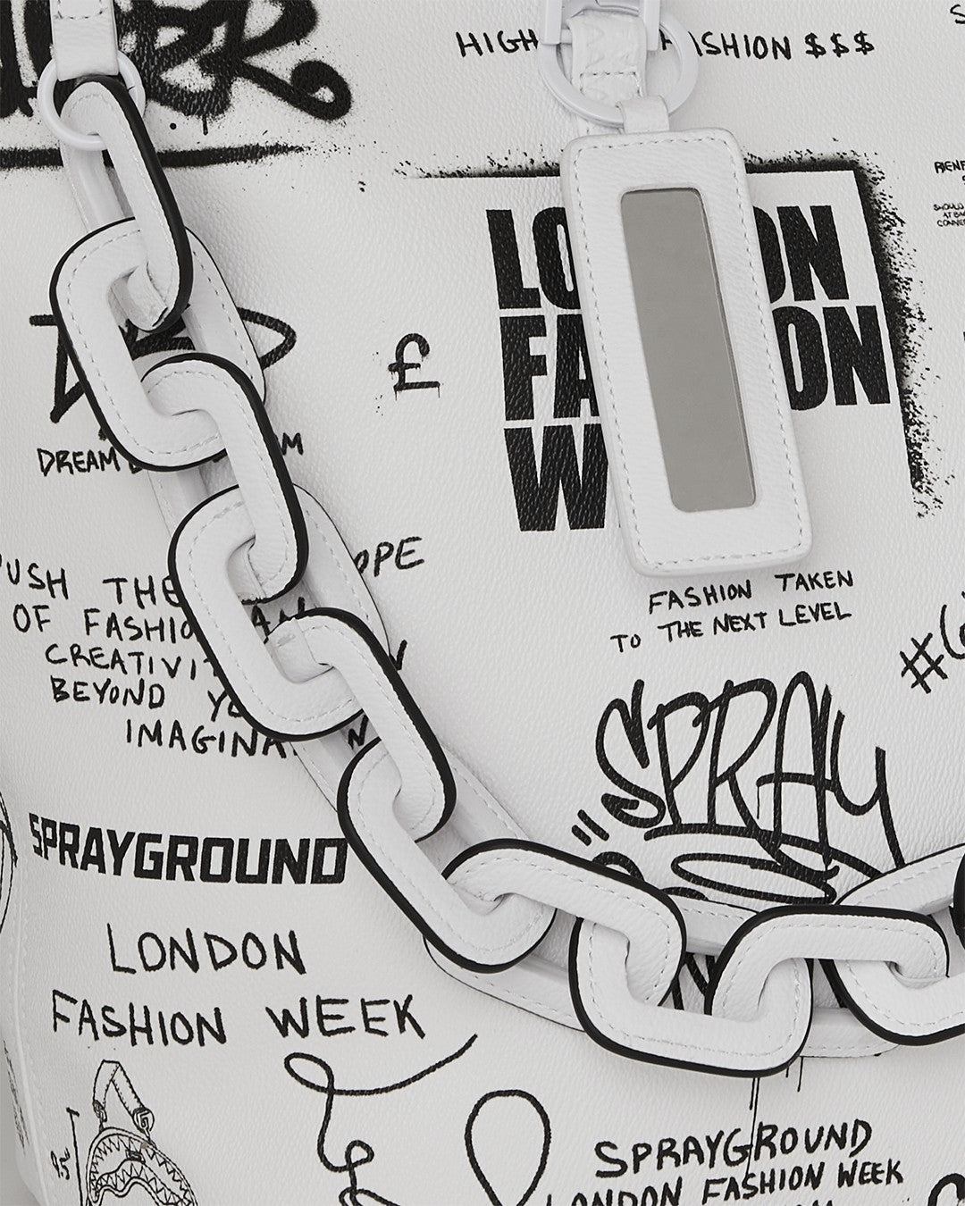 LONDON FASHION WEEK DESIGNER DREAMS TOTE | Sprayground sale