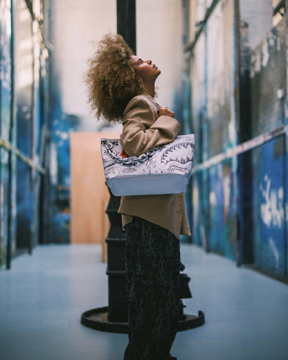 LONDON FASHION WEEK DESIGNER DREAMS TOTE | Sprayground sale