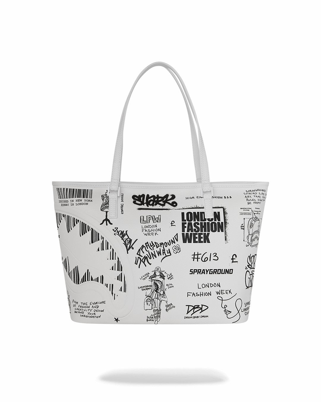 LONDON FASHION WEEK DESIGNER DREAMS TOTE | Sprayground sale