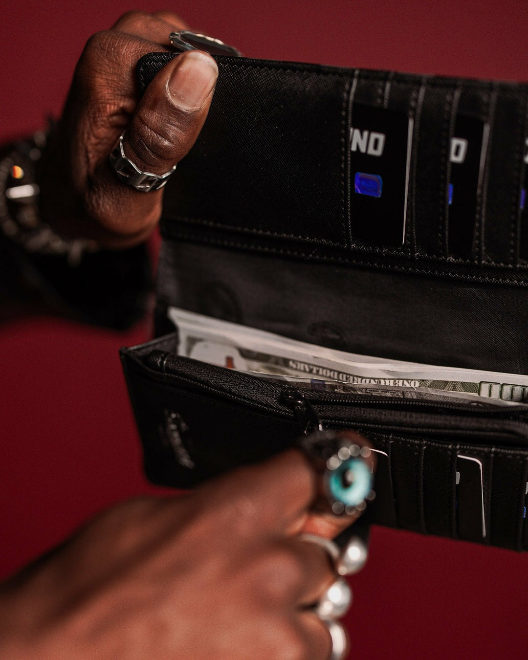 MIDNIGHT CHATEAU SINGLE-FOLD WALLET | Sprayground for sale