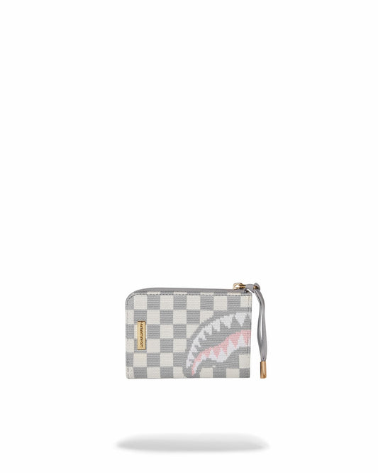 KNIT SHARKS IN PARIS IN CREAM WALLET | Sprayground Clearance