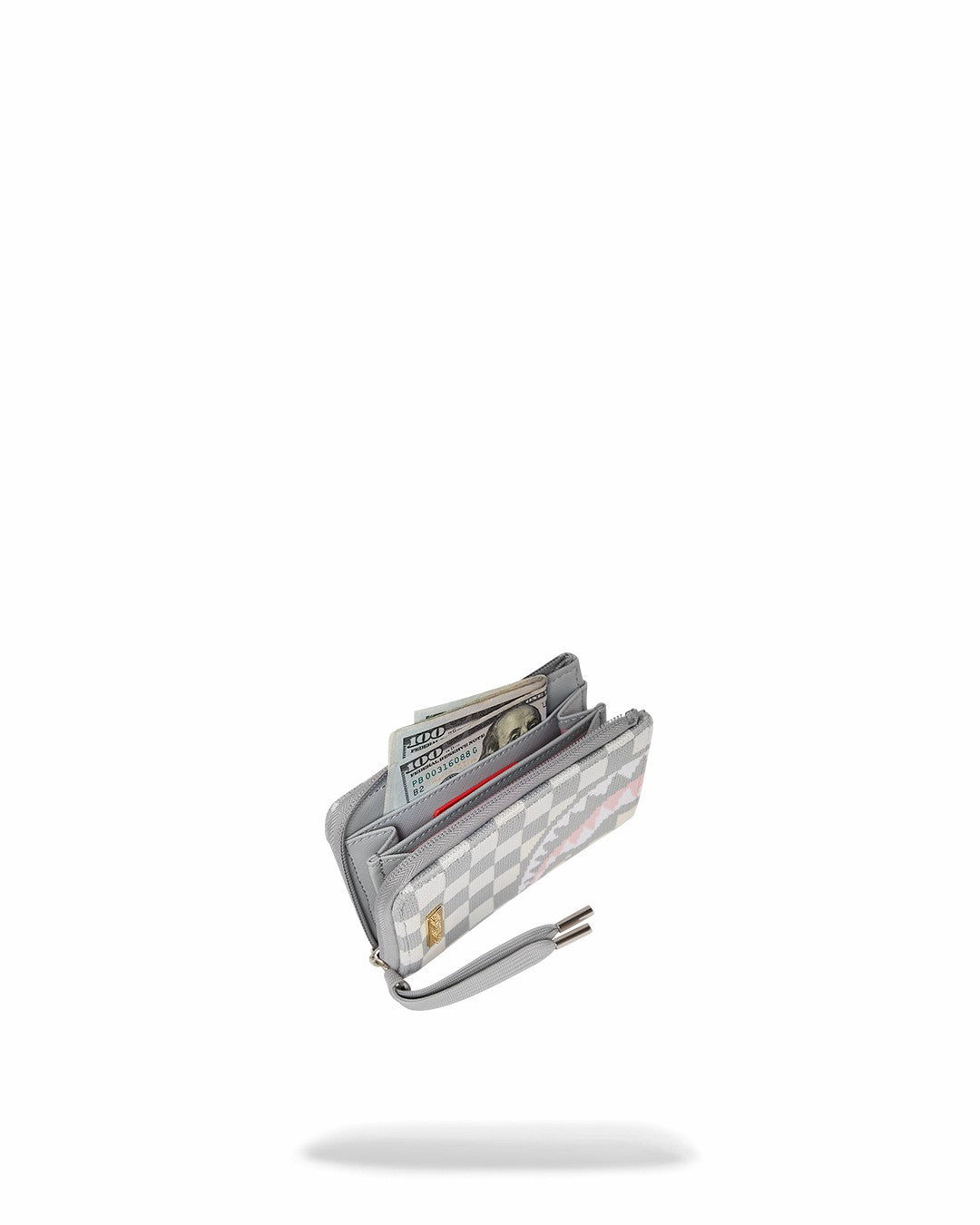 KNIT SHARKS IN PARIS IN CREAM WALLET | Sprayground Clearance
