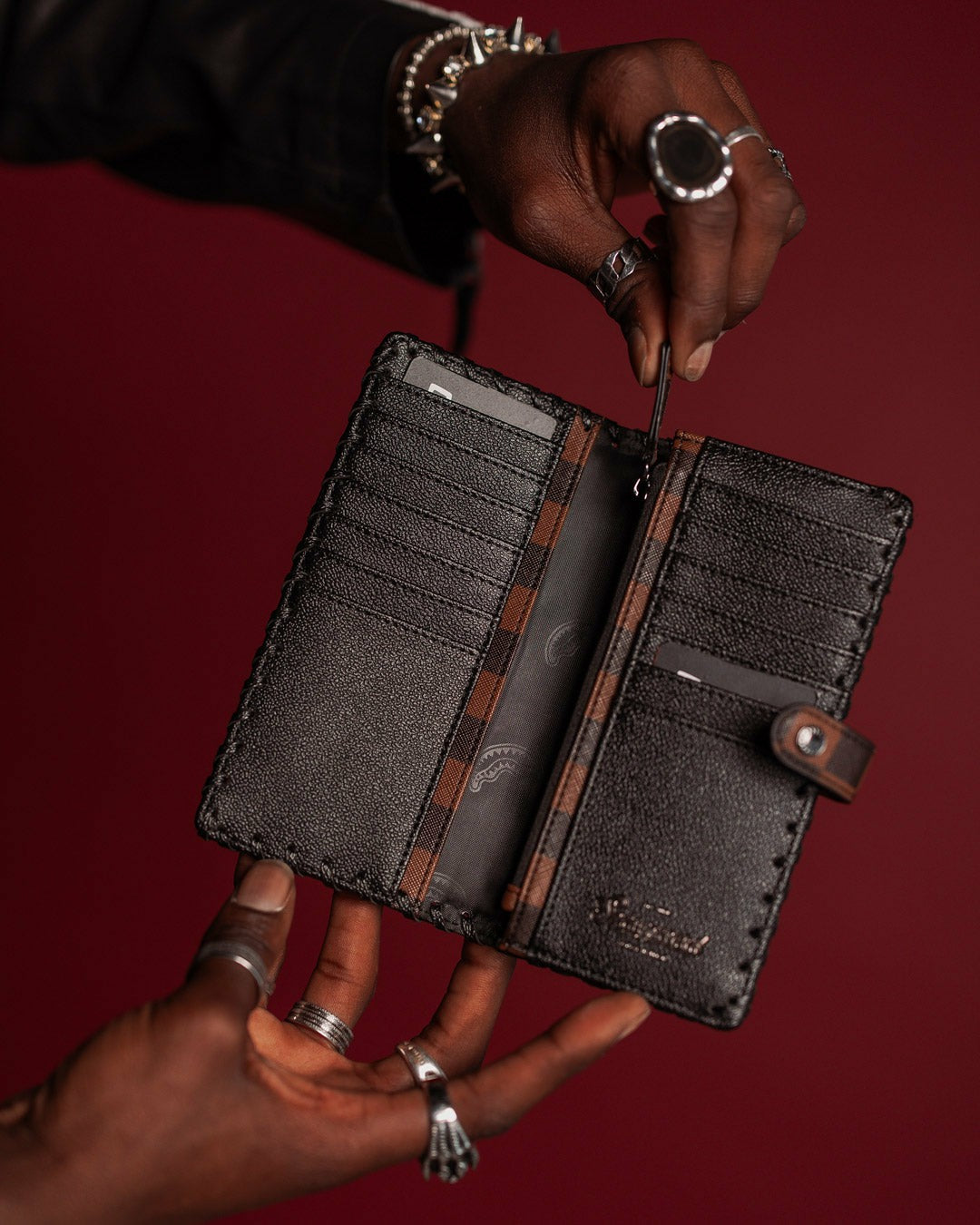 CHECKPOINT ROYALE SINGLE-FOLD WALLET | Sprayground Near Me