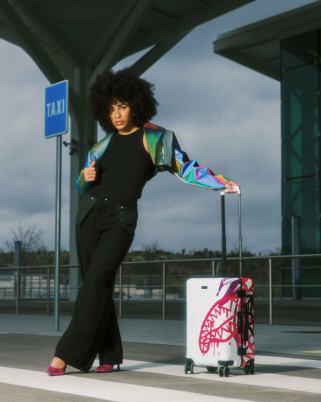 CRASH GRAFF TURBO CARRY-ON LUGGAGE | Sprayground Online