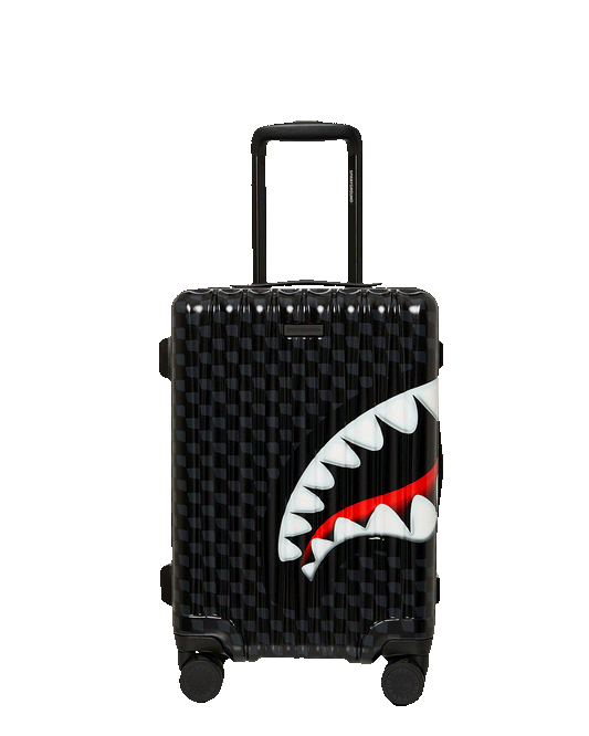 SHARKS IN PARIS HYPER PUFF CARRY-ON LUGGAGE | Sprayground for sale