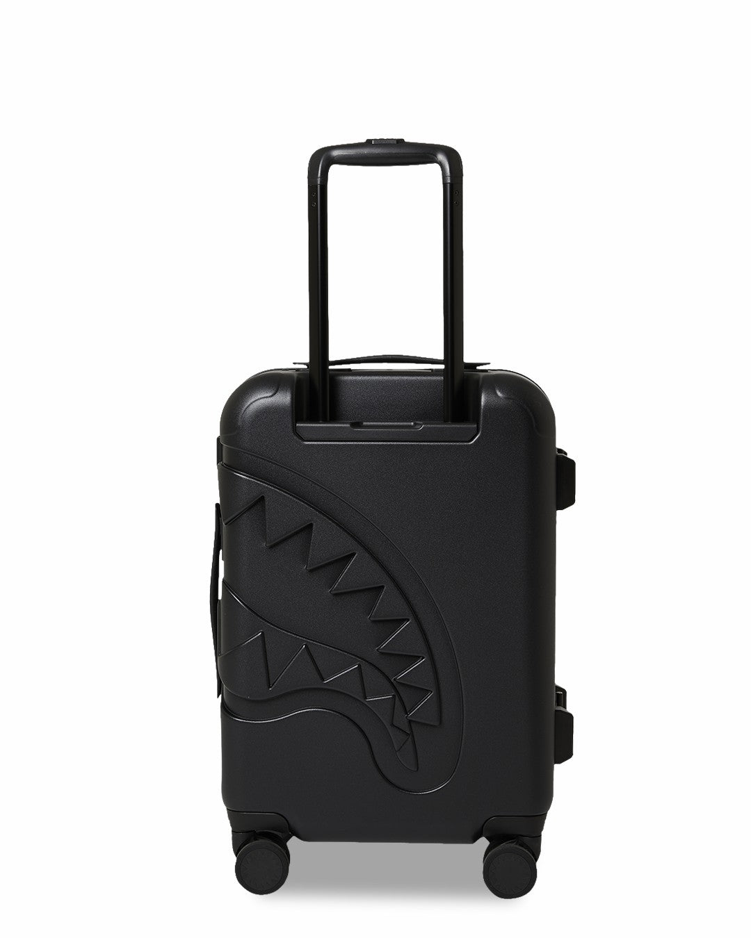 THE JOURNEY BEGINS SHARKITECTURE CARRY-ON LUGGAGE BLACK WITH EXTRA STI | Sprayground Discount