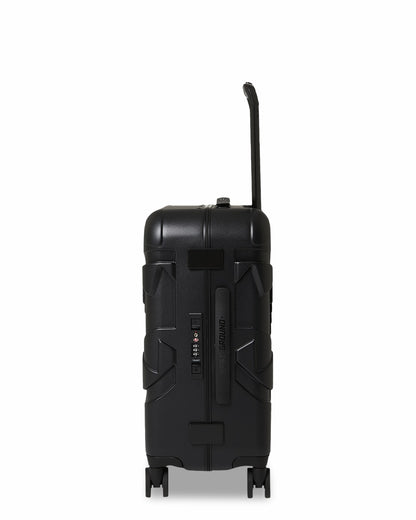 THE JOURNEY BEGINS SHARKITECTURE CARRY-ON LUGGAGE BLACK WITH EXTRA STI | Sprayground Discount