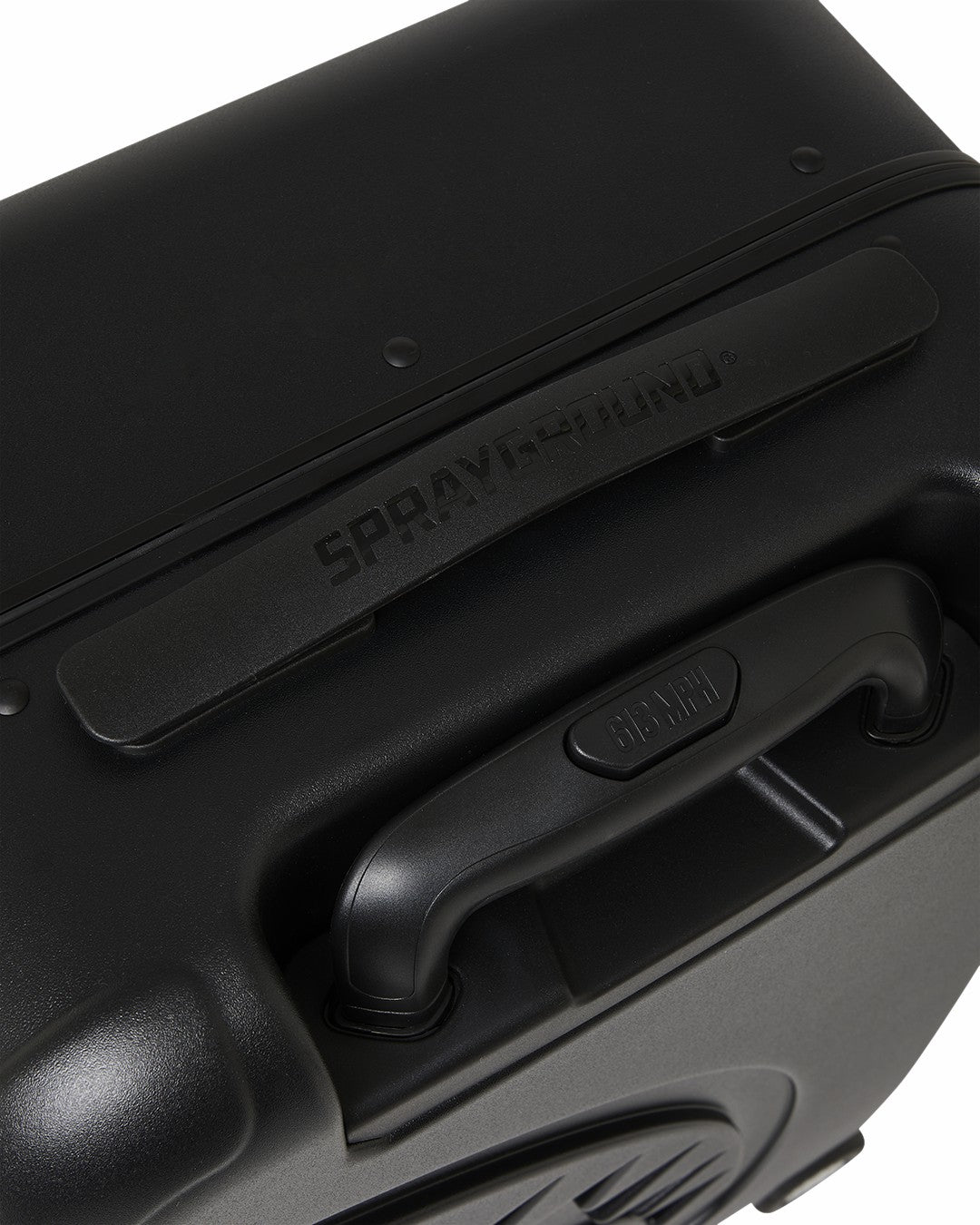 THE JOURNEY BEGINS SHARKITECTURE CARRY-ON LUGGAGE BLACK WITH EXTRA STI | Sprayground Discount