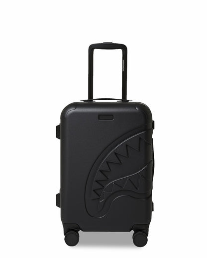 THE JOURNEY BEGINS SHARKITECTURE CARRY-ON LUGGAGE BLACK WITH EXTRA STI | Sprayground Discount