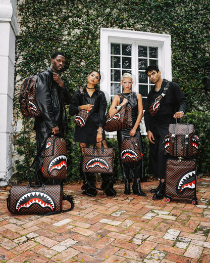 SAWTOOTH SHARKS IN PARIS CARRY-ON LUGGAGE | Sprayground Clearance