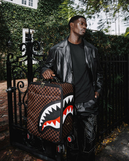 SAWTOOTH SHARKS IN PARIS CARRY-ON LUGGAGE | Sprayground Clearance