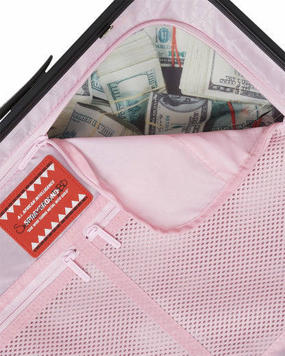 A.I. AFRICAN INTELLIGENCE ELEGANT ENERGY SHARKITECTURE CARRY-ON LUGGAG | Sprayground for sale
