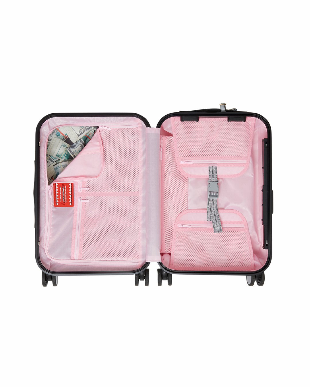 A.I. AFRICAN INTELLIGENCE ELEGANT ENERGY SHARKITECTURE CARRY-ON LUGGAG | Sprayground for sale