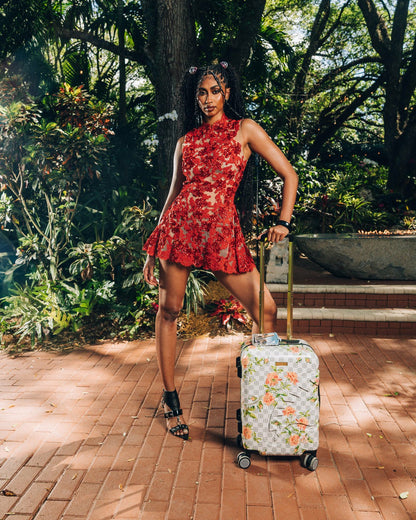 A.I. AFRICAN INTELLIGENCE ELEGANT ENERGY SHARKITECTURE CARRY-ON LUGGAG | Sprayground for sale