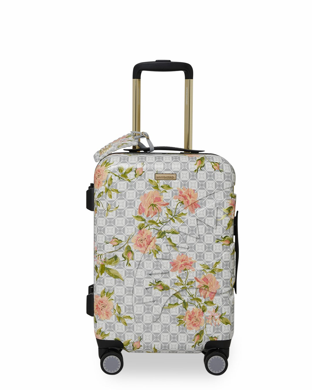 A.I. AFRICAN INTELLIGENCE ELEGANT ENERGY SHARKITECTURE CARRY-ON LUGGAG | Sprayground for sale