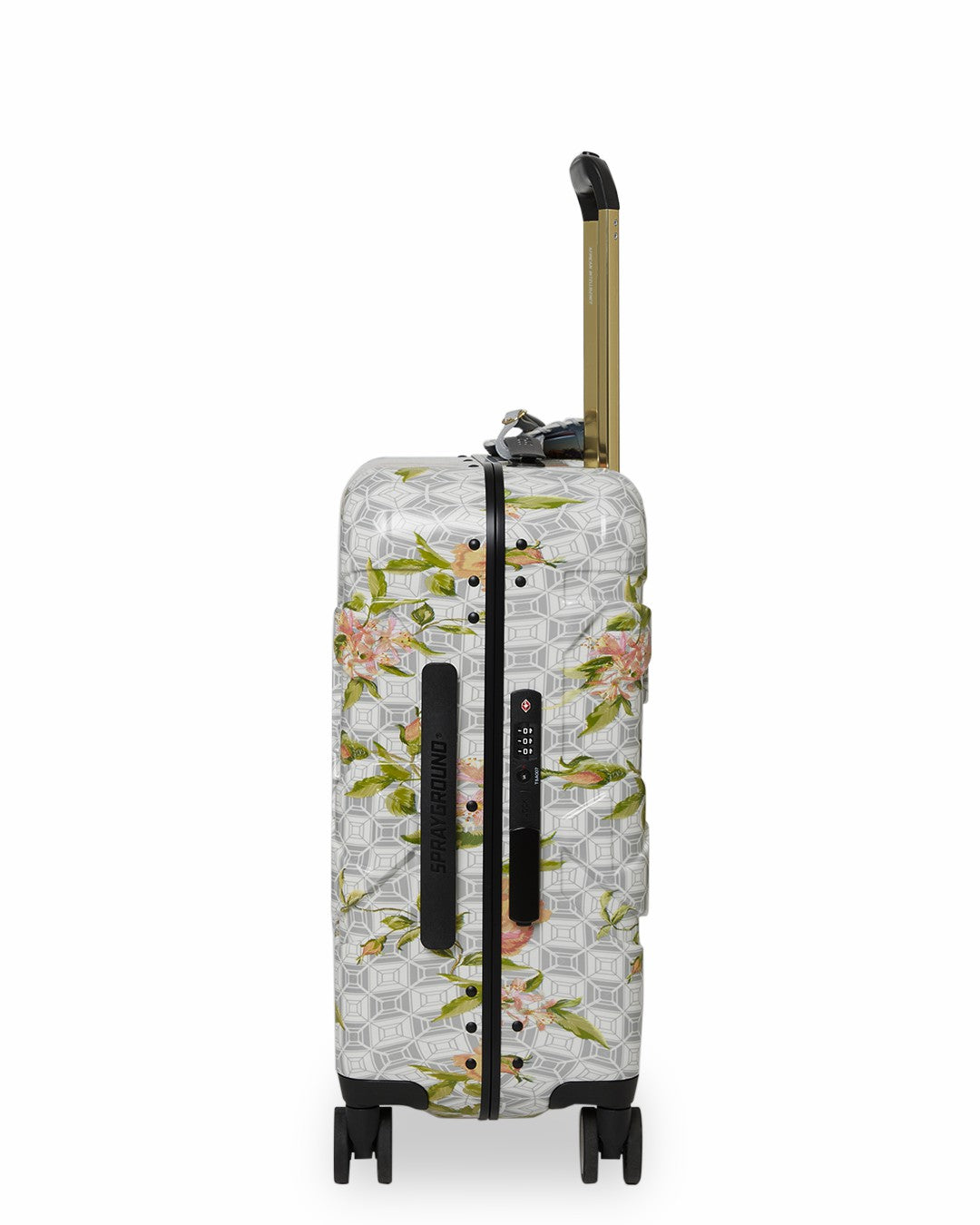 A.I. AFRICAN INTELLIGENCE ELEGANT ENERGY SHARKITECTURE CARRY-ON LUGGAG | Sprayground for sale