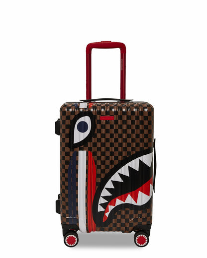 SHARKS IN PARIS GT HARD SHELL CARRY-ON LUGGAGE | Sprayground Near Me