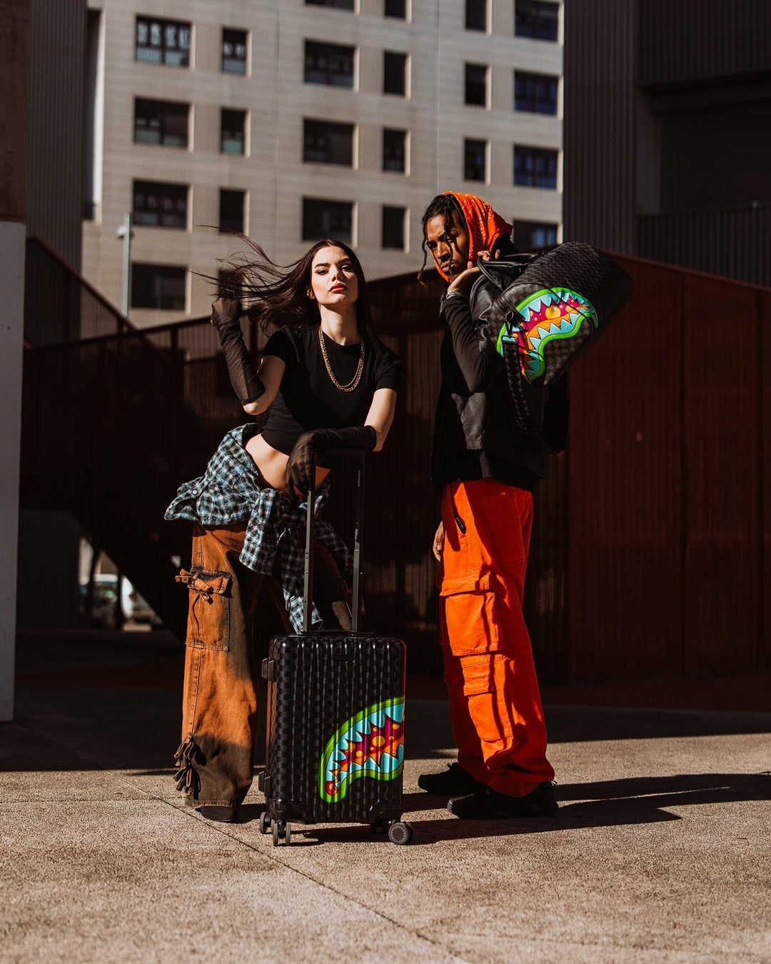 SLIME TAKEOVER HARD SHELL CARRY-ON LUGGAGE | Sprayground Discount
