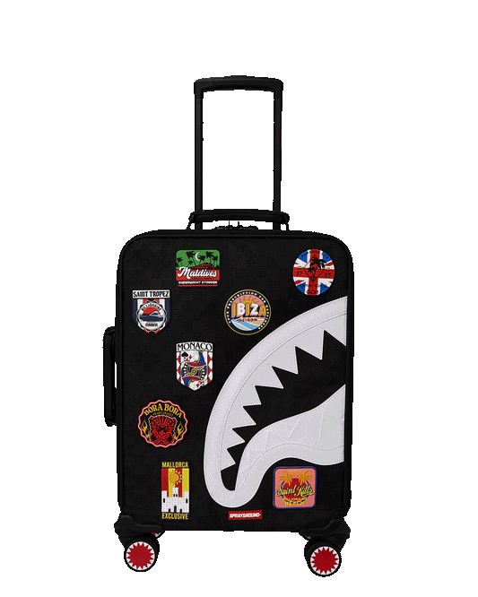GLOBAL MOGUL BILLIONAIRE IMPERIAL CARRY-ON LUGGAGE | Sprayground for sale
