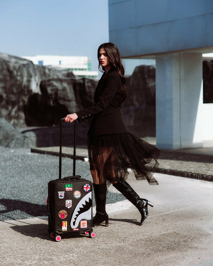 GLOBAL MOGUL BILLIONAIRE IMPERIAL CARRY-ON LUGGAGE | Sprayground for sale