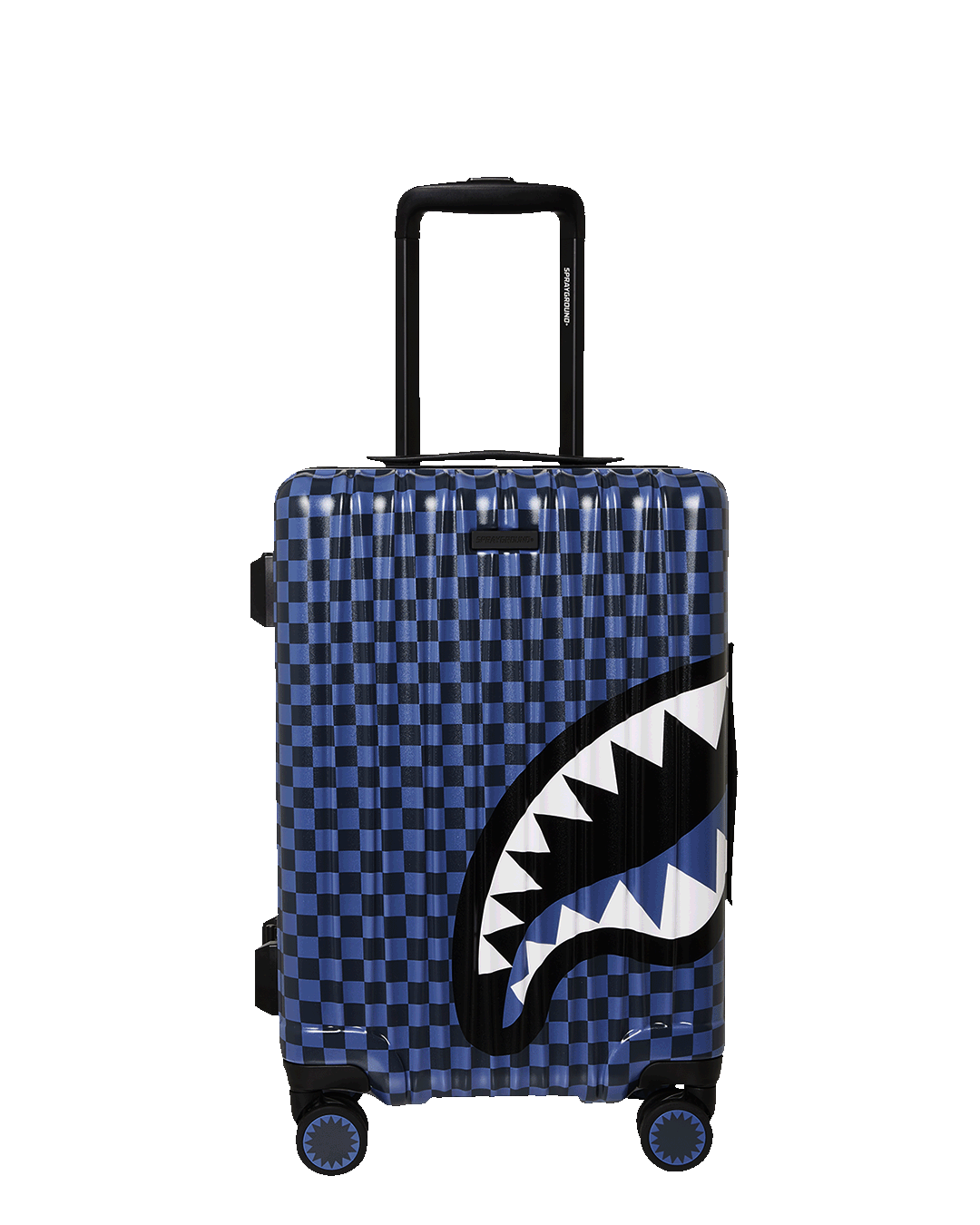 MIDNIGHT MAGIC SHARKS IN PARIS HARD SHELL CARRY-ON LUGGAGE | Sprayground Clearance