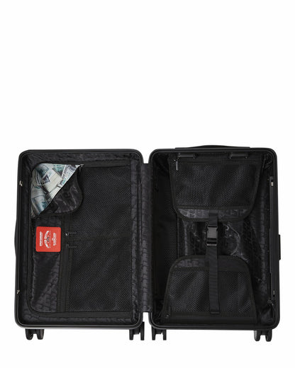 MIDNIGHT MAGIC SHARKS IN PARIS HARD SHELL CARRY-ON LUGGAGE | Sprayground Clearance